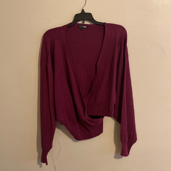 Burgundy Sweater - Picture 2 of 4
